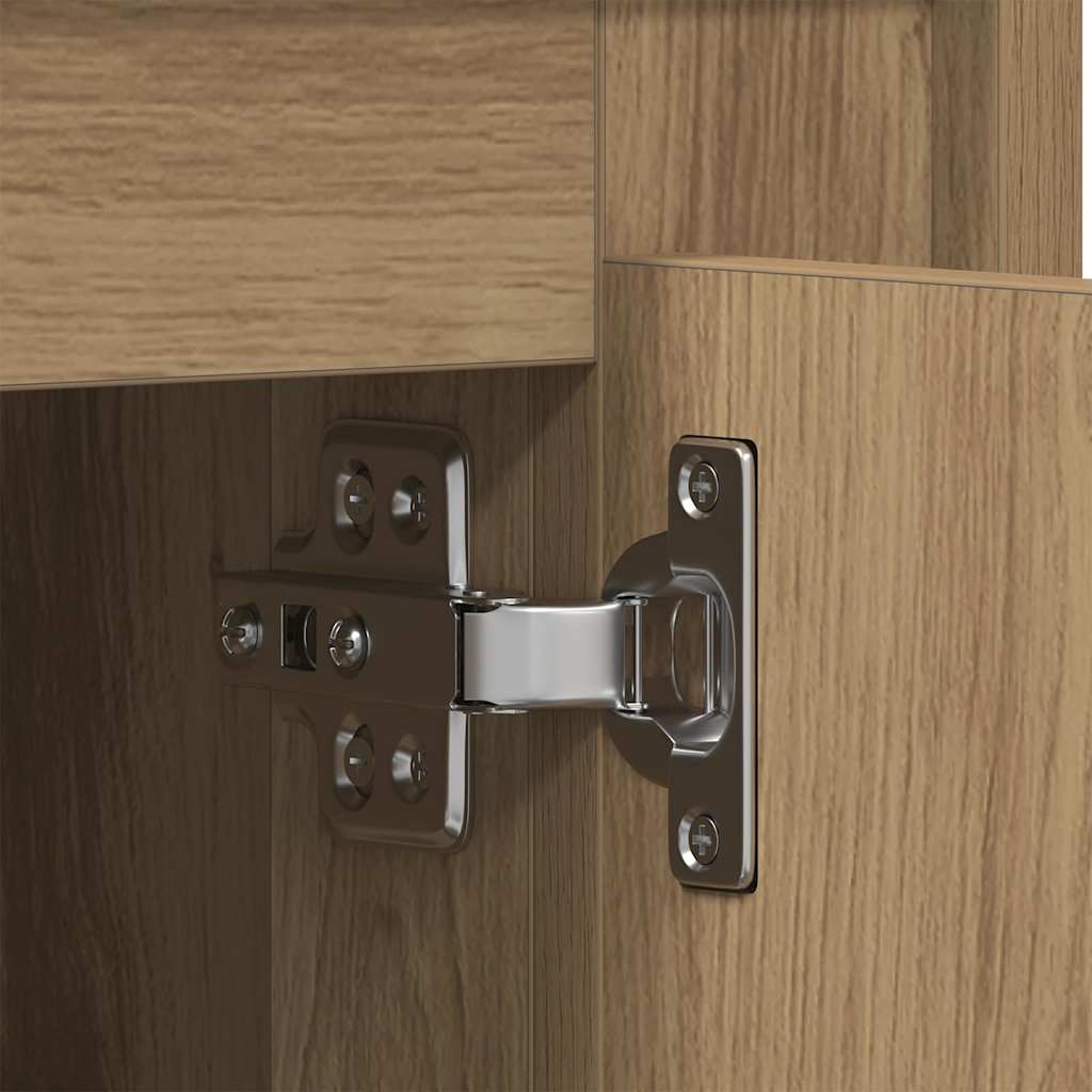 TV Cabinet Artisan oak 80 x 35 x 45 cm Engineered wood